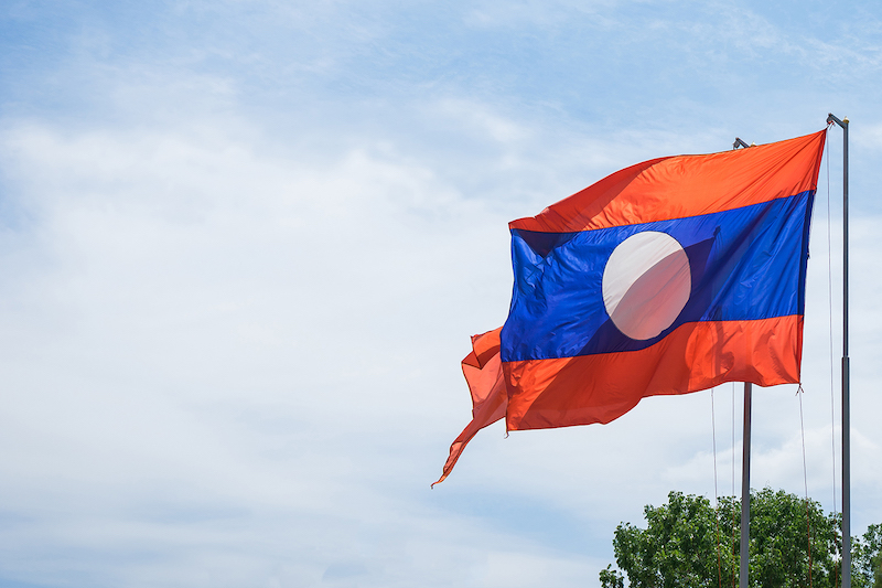 Laos flag